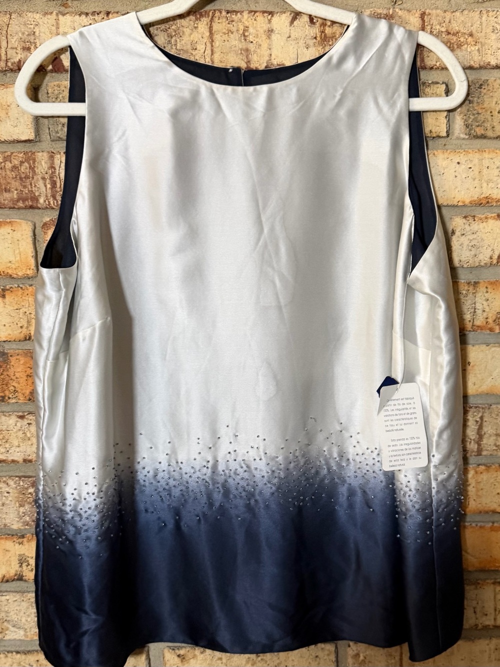Rena Rowan silk top 14 NWT